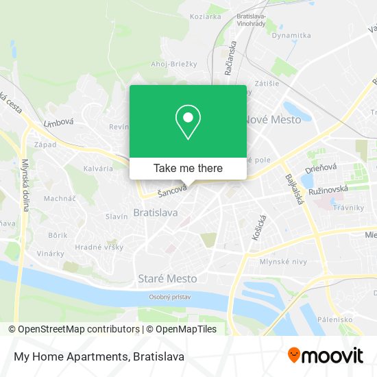 My Home Apartments map