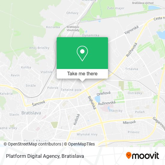 Platform Digital Agency map