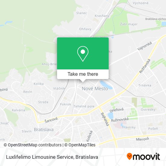 Luxlifelimo Limousine Service map