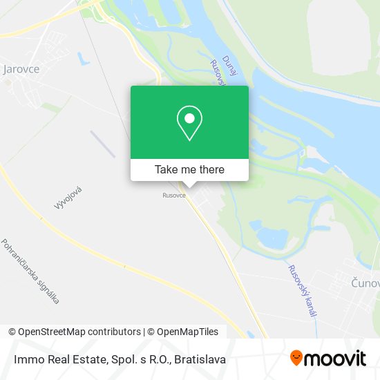 Immo Real Estate, Spol. s R.O. map