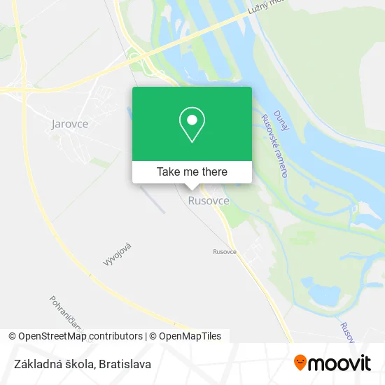 Základná škola map