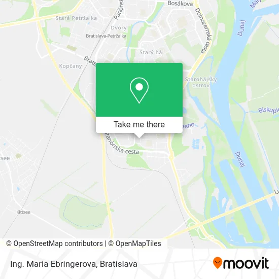 Ing. Maria Ebringerova map
