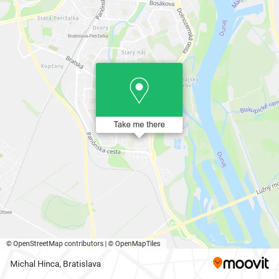 Michal Hinca map
