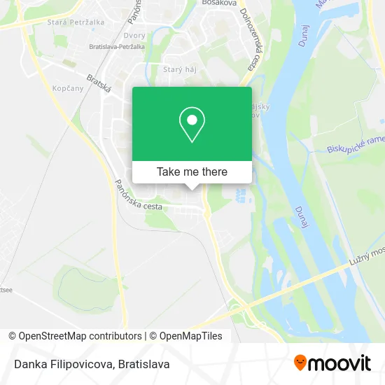 Danka Filipovicova map