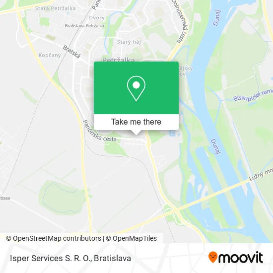 Isper Services S. R. O. map