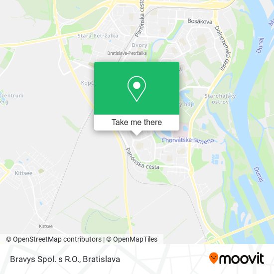 Bravys Spol. s R.O. map