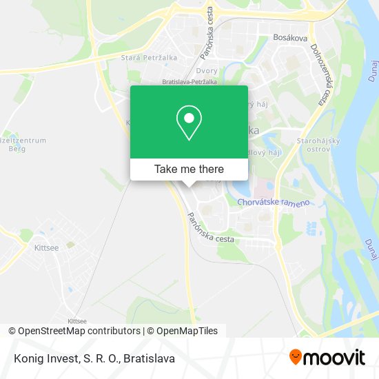 Konig Invest, S. R. O. map