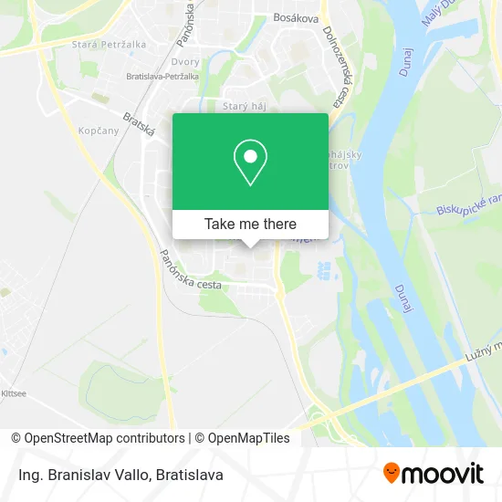 Ing. Branislav Vallo map