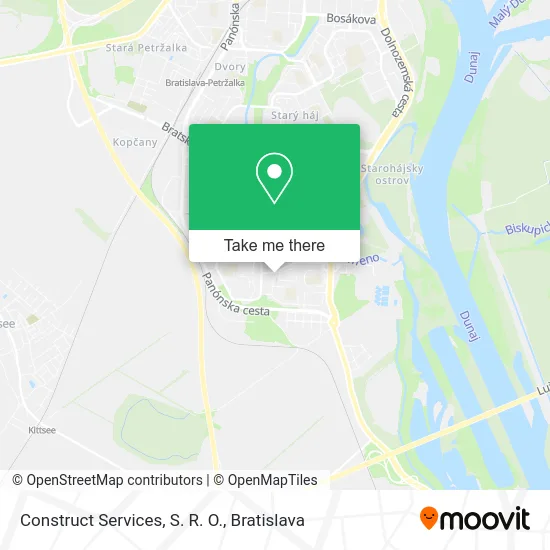 Construct Services, S. R. O. map