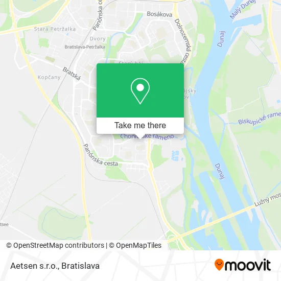 Aetsen s.r.o. map