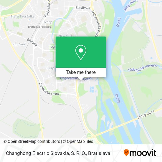 Changhong Electric Slovakia, S. R. O. map