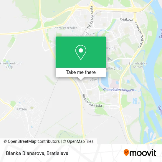 Blanka Blanarova map