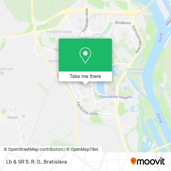Lb & SR S. R. O. map