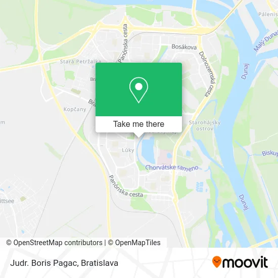 Judr. Boris Pagac map