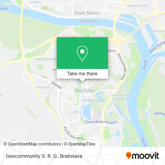 Geocommunity S. R. O. map