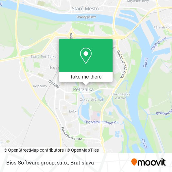 Biss Software group, s.r.o. map