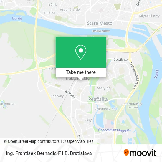 Ing. Frantisek Bernadic-F I B map