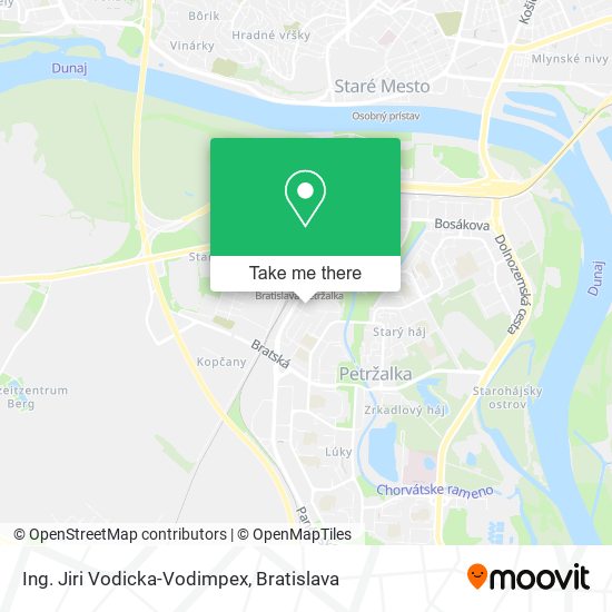Ing. Jiri Vodicka-Vodimpex map