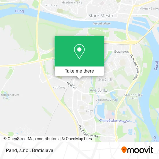 Pand, s.r.o. map