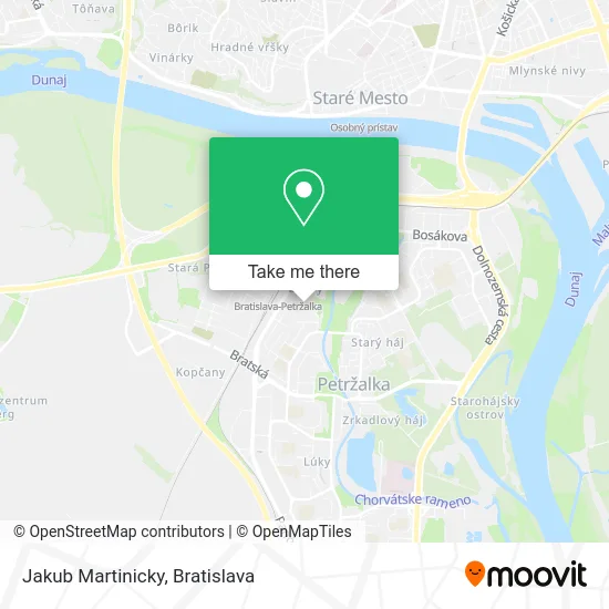 Jakub Martinicky map