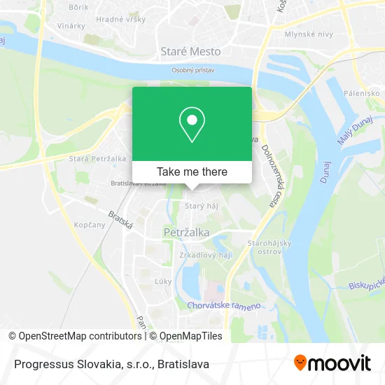 Progressus Slovakia, s.r.o. map