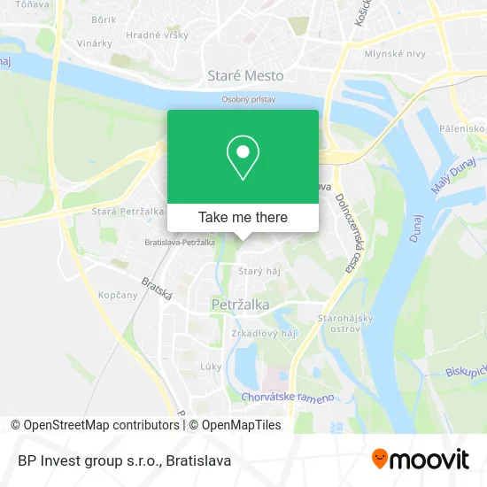 BP Invest group s.r.o. map