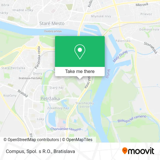 Compus, Spol. s R.O. map