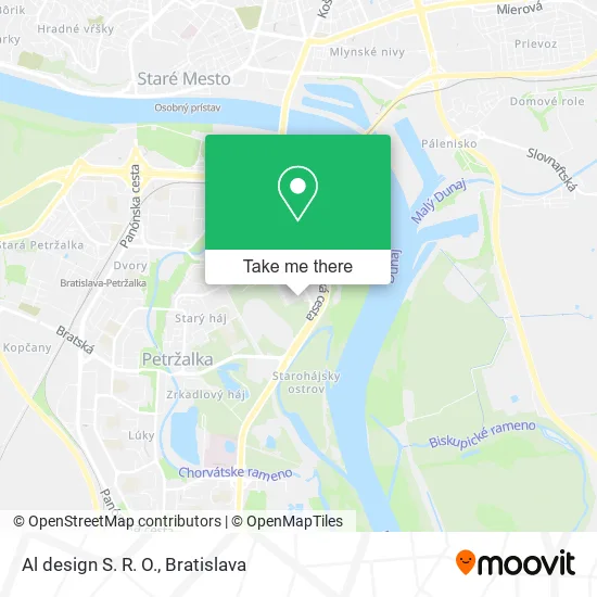 Al design S. R. O. map