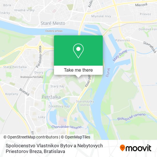 Spolocenstvo Vlastnikov Bytov a Nebytovych Priestorov Breza map