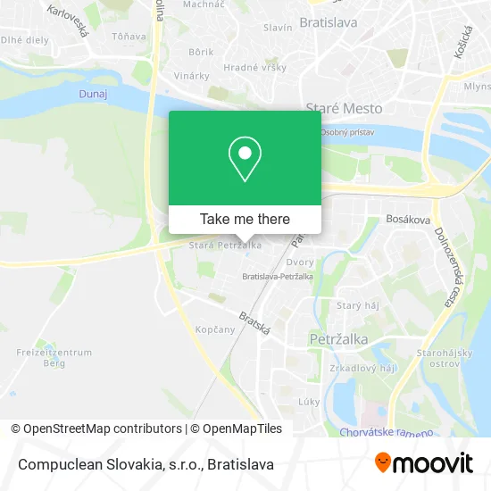 Compuclean Slovakia, s.r.o. map