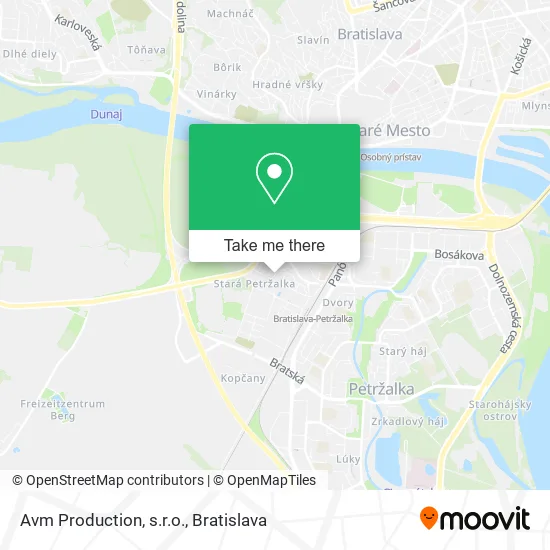Avm Production, s.r.o. map