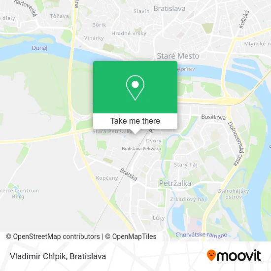 Vladimir Chlpik map