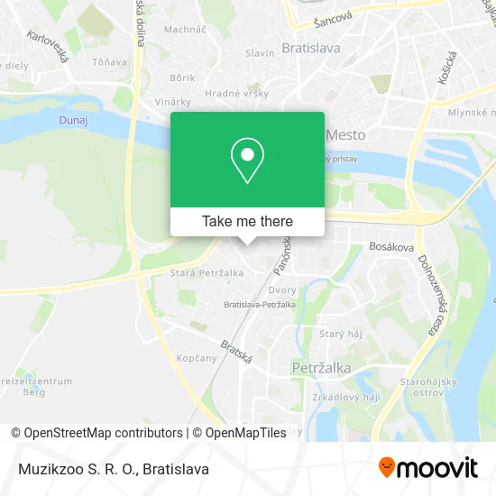Muzikzoo S. R. O. map