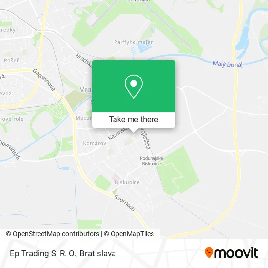 Ep Trading S. R. O. map