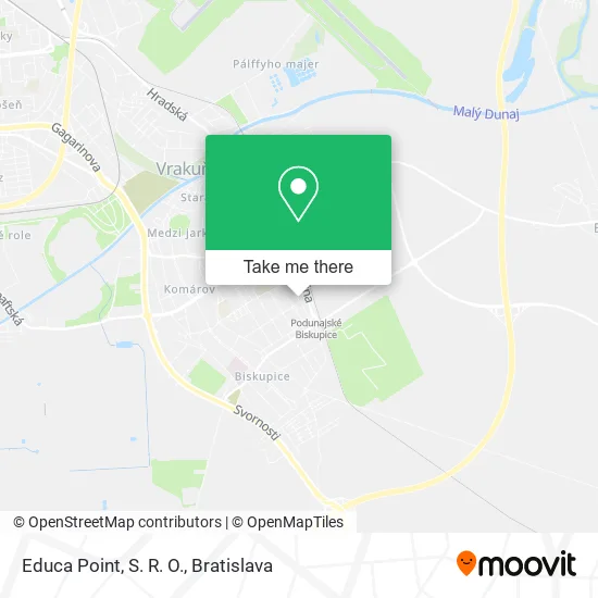 Educa Point, S. R. O. map