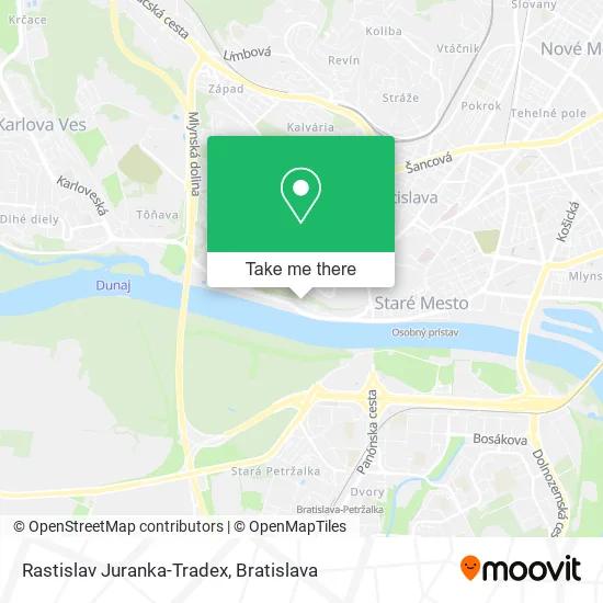 Rastislav Juranka-Tradex map