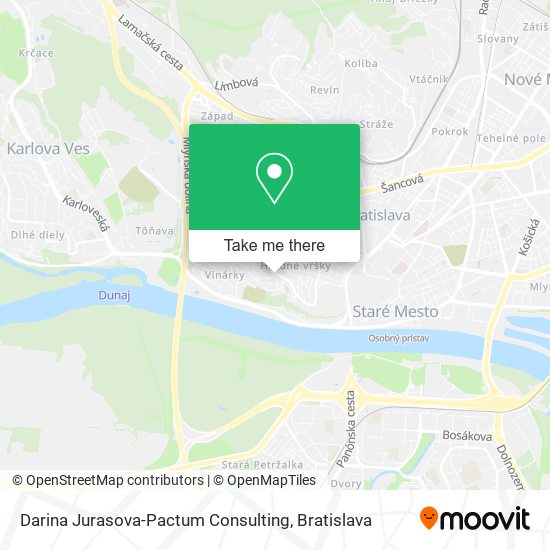 Darina Jurasova-Pactum Consulting map