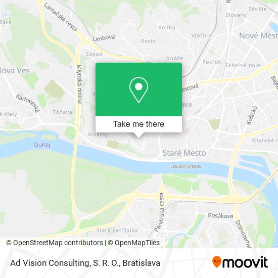 Ad Vision Consulting, S. R. O. map