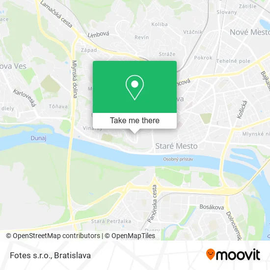 Fotes s.r.o. map