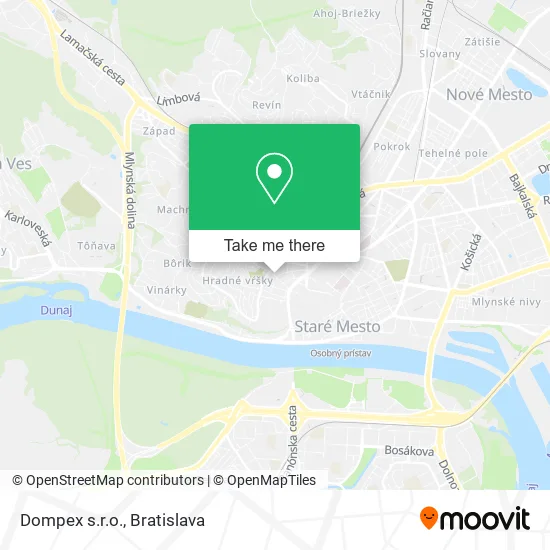 Dompex s.r.o. map