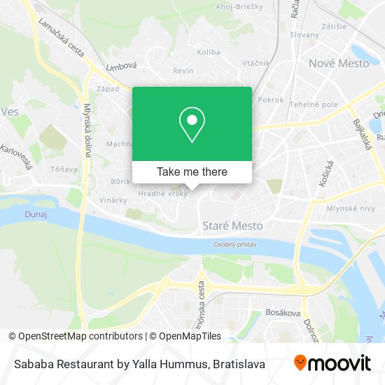 Sababa Restaurant by Yalla Hummus map