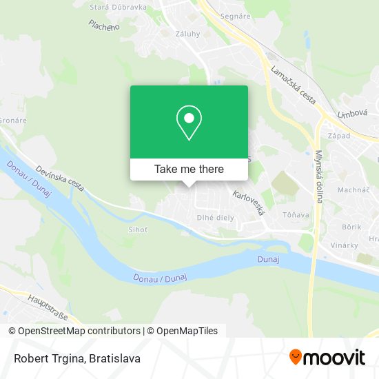 Robert Trgina map