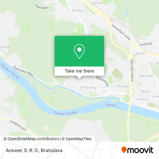 Answer, S. R. O. map