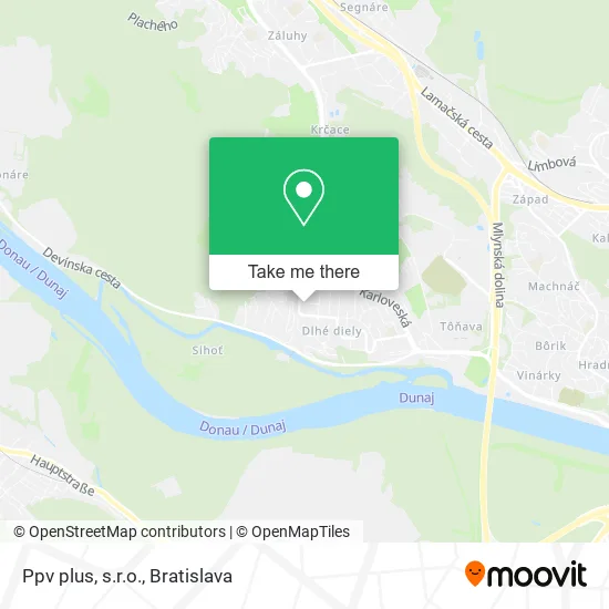 Ppv plus, s.r.o. map