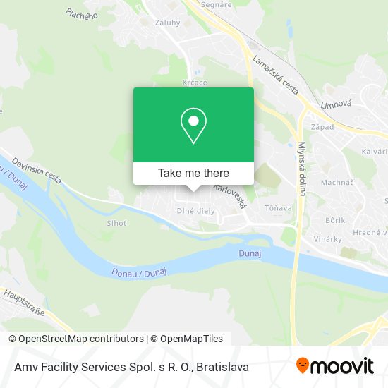 Amv Facility Services Spol. s R. O. map