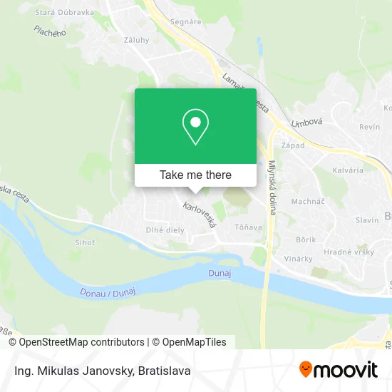 Ing. Mikulas Janovsky map