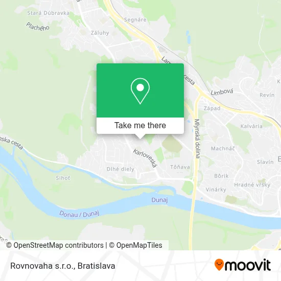 Rovnovaha s.r.o. map