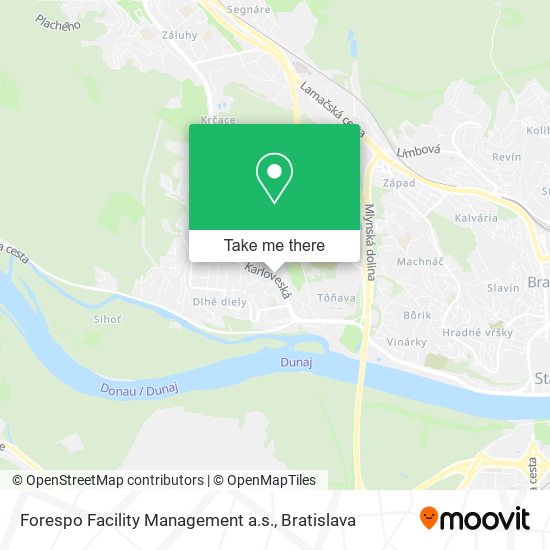 Forespo Facility Management a.s. map