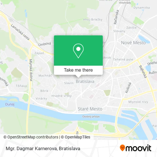 Mgr. Dagmar Karnerova map