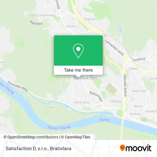 Satisfaction D, s.r.o. map
